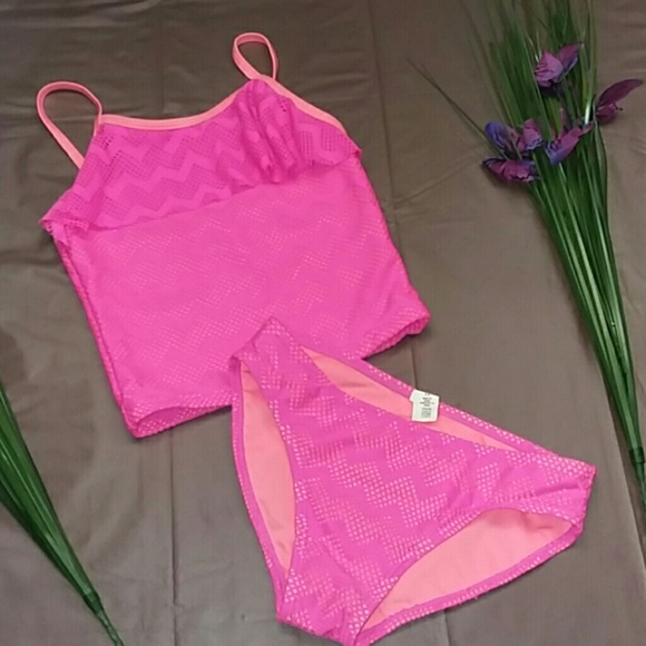The Children's Place Other - 5 for $25 sale TCP girls 5-6 ruffle tankini set